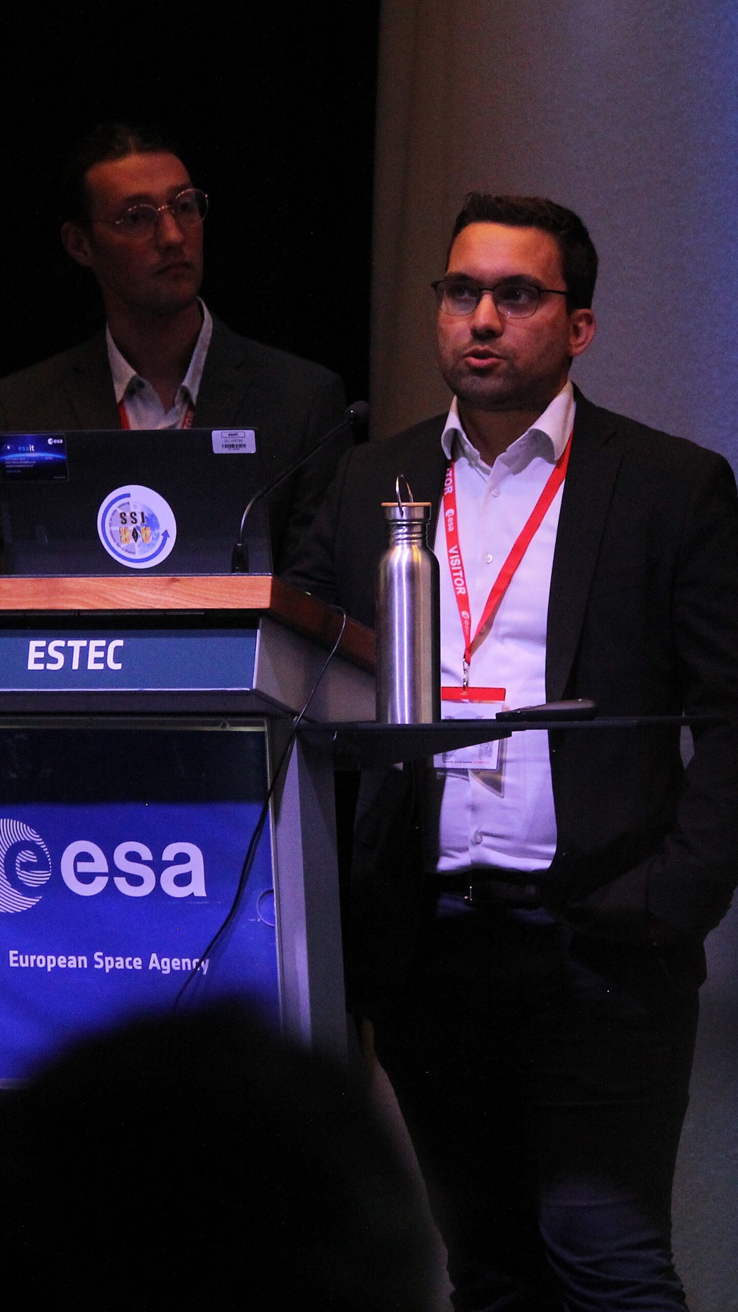 Mathieu Udriot presenting the space LCA and ecodesign tool ACT at the ESA Clean Space Days 2026